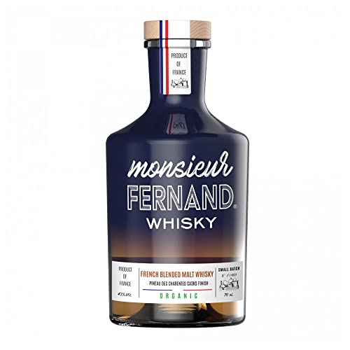 Monsieur Fernand French Blended Malt Whisky Pineau des Charentes Casks Finish 43% Vol. 0,7l von LE CLUB DES CONNAISSEURS degustation de spiritueux