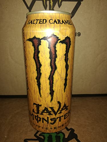 Java Monster Salted Caramel Coffee + Energy (12 x 0,443 Liter Dosen) EINWEG USA-Import von Monster Energy