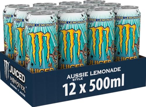 Monster Energy Aussie mit Saft, 12 x 500 ml Limonade von Monster Energy