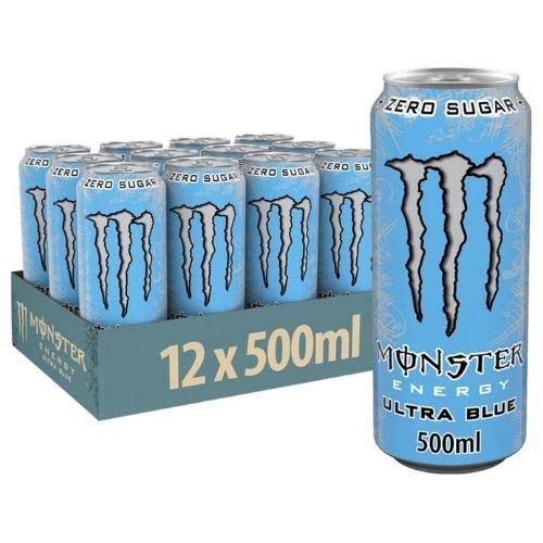 Monster Energy Ultra 12x 500ml blau von Monster Energy