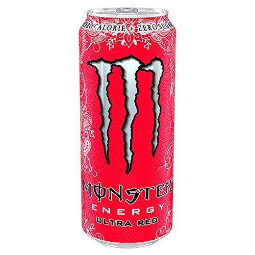 Monster Energy Ultra-Red 500ml PMP 1,19 (Packung mit 12 x 500 ml) von Monster Energy