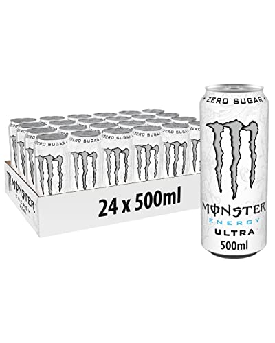 Monster Energy Ultra White – 500 ml, 6 x 4 Stück von Monster Energy