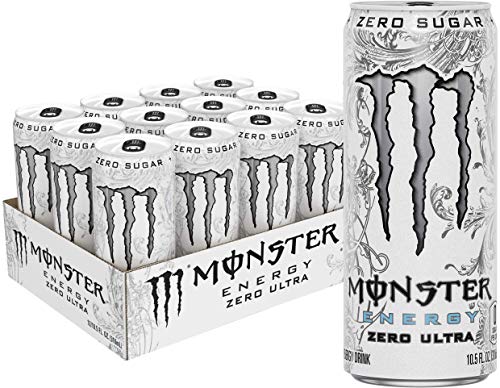 Monster Energy Zero Ultra zuckerfreier Energydrink, 310 ml, 12 Stück von Monster Energy