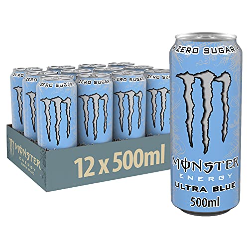 Monster Ultra Blue 12x500ML Inkl.3€ Pfand von Monster Energy