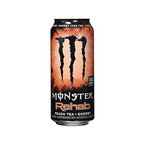 Monster Rehab Thé Pêche 50cl (pack de 2 von Monster Energy