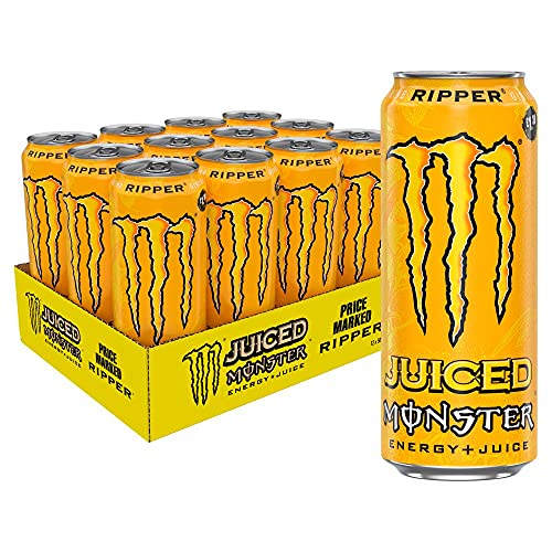 Monster Ripper Energy + Juice 500ml (Packung mit 12 x 500 ml) von Monster Energy