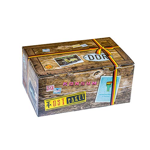 Monsterzeug DDR Süßigkeiten Box, Retro Ostpaket, Ostdeutsche Süßware Geschenkbox, Ostbox, kultige Sweets, Köstlichkeiten von Monsterzeug