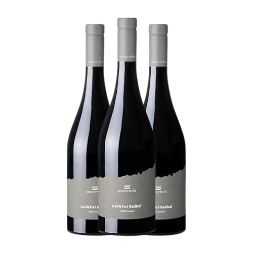 Mont-Rubí Gaintus Radical Sumoll Penedès Jung 75 cl (Schachtel mit 3 Flaschen von 75 cl) von Distribuidor