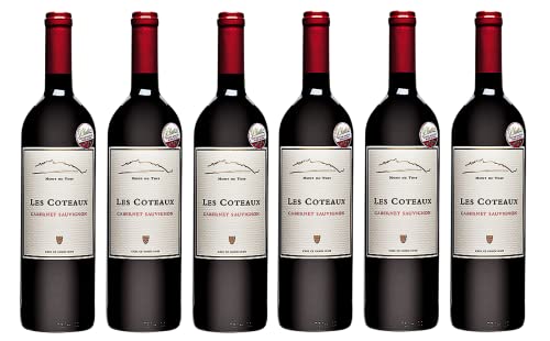 6x 0,75l - 2017er - Mont du Toit - Les Coteaux - Cabernet Sauvignon - Wellington W.O. - Südafrika - Rotwein trocken von Mont du Toit