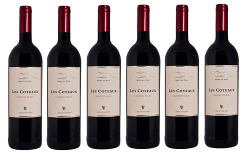 6x 0,75l - 2020er - Mont du Toit - Les Coteaux - Cabernet Franc - Wellington W.O. - Südafrika - Rotwein trocken von Mont du Toit