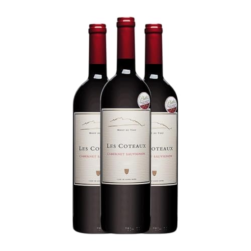 Mont du Toit Les Coteaux Cabernet Sauvignon Paarl 75 cl Rotwein (Karton mit 3 Flaschen von 75 cl) von Mont du Toit