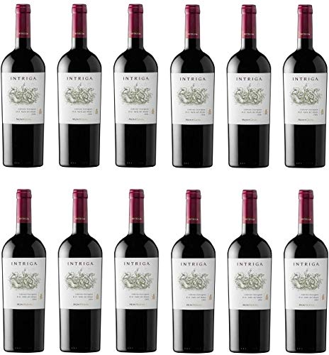 MontGras Intriga Cabernet Sauvignon Rotwein Wein trocken Chile (12 Flaschen) von MontGras