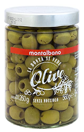 Montalbano Entkernte Oliven, 3360 g von Montalbano