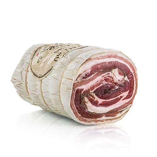 Pancetta durchwachsener Speck, gerollt, Montalcino Salumi, ca.2,75 kg von Montalcino Salumi S.R.L