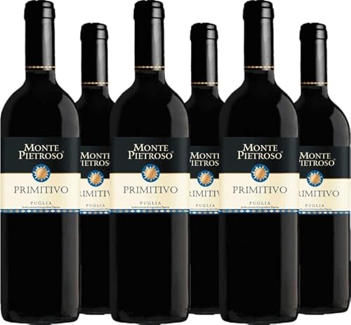 6er Vorteilspaket Monte Pietroso Primitivo di Puglia IGT 2021 (6 x 0.75 l) von Monte Pietroso