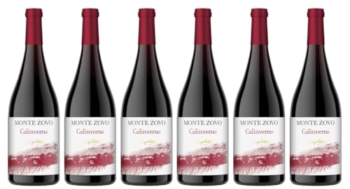 6x 0,75l - 2019er - Monte Zovo - Caprino Veronese Estate - Calinverno - Rosso Veronese I.G.P. - Veneto - Italien - Rotwein trocken von Monte Zovo