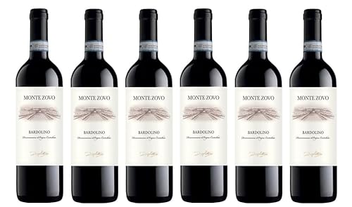 6x 0,75l - 2023er - Monte Zovo - Caprino Veronese Estate - Bardolino D.O.P. - Veneto - Italien - Rotwein trocken von Monte Zovo