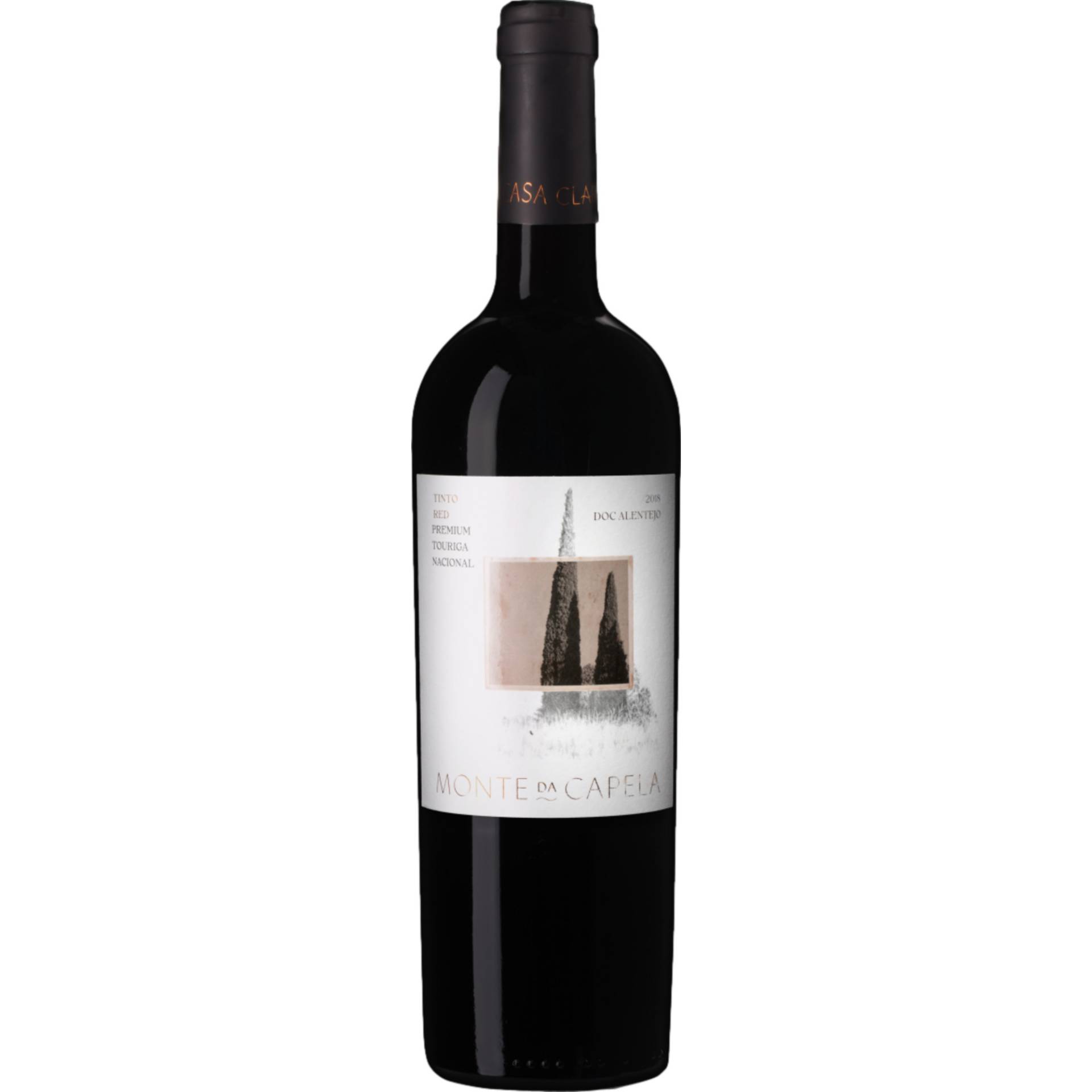 Monte Capela Premium Touriga Nacional, Alentejo DOC, Alentejo, 2018, Rotwein von Monte da Capela, Lda, Pias - Serpa (Srp) (Portugal)