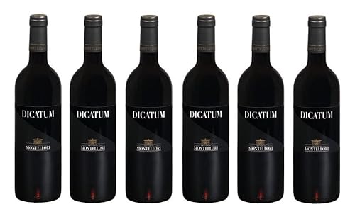 6x 0,75l - Montellori - Dicatum - Rosso - Toscana I.G.P. - Italien - Rotwein trocken von Montellori