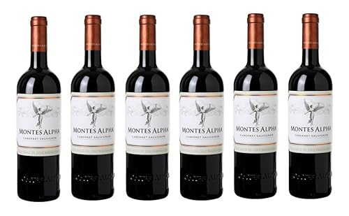 6x 0,75l - 2022er - Montes - Alpha - Cabernet Sauvignon - Valle de Colchagua D.O. - Chile - Rotwein trocken von Montes Wines