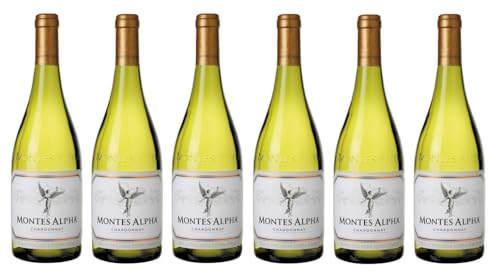 6x 0,75l - 2022er - Montes - Alpha - Chardonnay - Aconcagua Costa D.O. - Chile - Weißwein trocken von Montes Wines