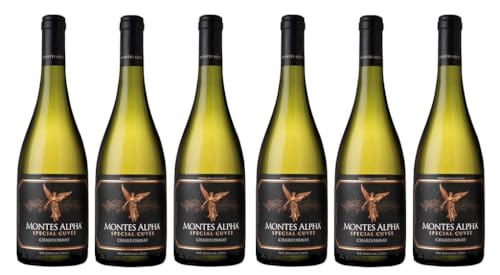 6x 0,75l - 2022er - Montes - Alpha - Special Cuvée - Chardonnay - Zapallar D.O. - Chile - Weißwein trocken von Montes Wines