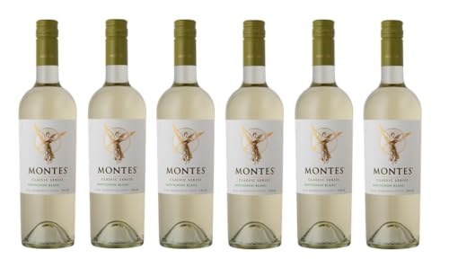 6x 0,75l - 2023er - Montes - Classic Series - Sauvignon Blanc - Aconcagua Costa D.O. - Chile - Weißwein trocken von Montes Wines