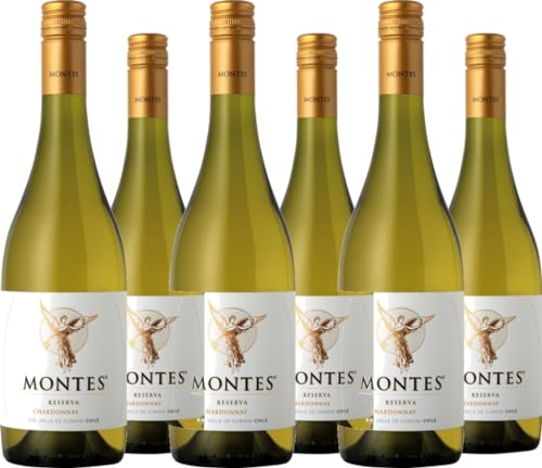 6er Vorteilspaket Montes Reserva Chardonnay 2022 (6 x 0.75 l) von Montes