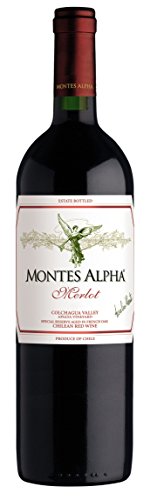 Montes Alpha Merlot 2020 trocken (1 x 0,75L Flasche) von Montes