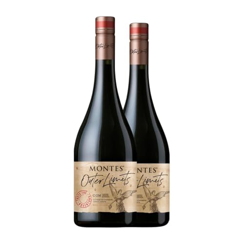 Montes Outer Limits CGM Valle Central 75 cl Rotwein (Karton mit 2 Flaschen von 75 cl) von Montes