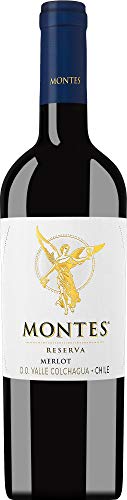 Montes Merlot Reserve 2022 (1x 0,75L) | trocken | Rotwein | Chile | Merlot von Montes