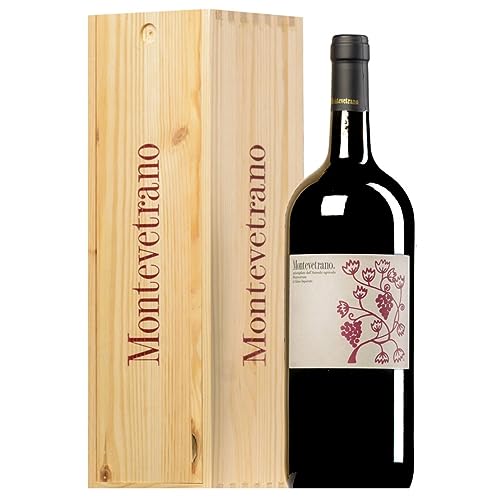 Colli di Salerno Montevetrano 2018 Jeroboam, Kampanien-Rotwein IGT, Cabernet Sauvignon, Merlot und Aglianico-Wein, Kampanien IGT-Wein, 14,5% vol, 3 L von Montevetrano