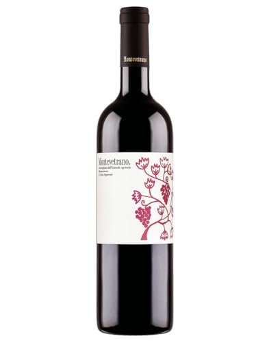 Colli di Salerno Montevetrano 2021, Kampanien-Rotwein IGT, Cabernet Sauvignon, Merlot und Aglianico-Wein, Kampanien IGT-Wein, 14,5% vol, 750 ml von Montevetrano