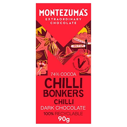 Montezuma'S | Dark Chocolate & Chilli | 9 x 100g von Montezuma