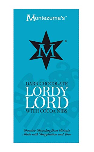 Montezuma's Dark Chocolate Lordy Lord Cocoa Nibs 100G von Montezuma