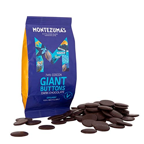 MONTEZUMA's | Dark Chocolate Giant Buttons | 8 x 180g (DE) von Montezuma