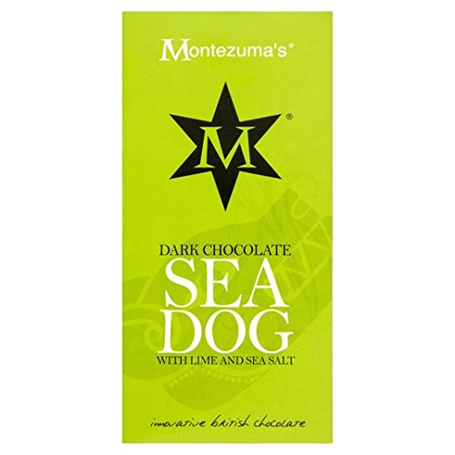 Montezuma's Dark with Lime & Sea Salt 100g von Montezuma