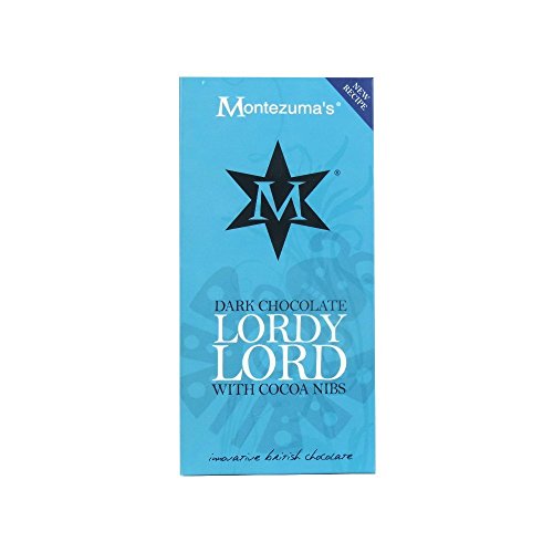 Montezuma's - Lordy Lord - Dark Chocolate with Cocoa Nibs - 100g (Case of 12) von Montezuma