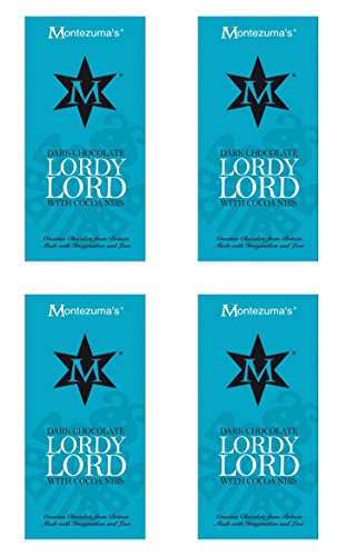 Montezuma's Lordy Lord Bar, 100 g, 4 Stück von Montezumas Chocolate