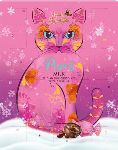 Monty Bojangles Milchschokolade Purrs Adventskalender 360g von Monty Bojangles