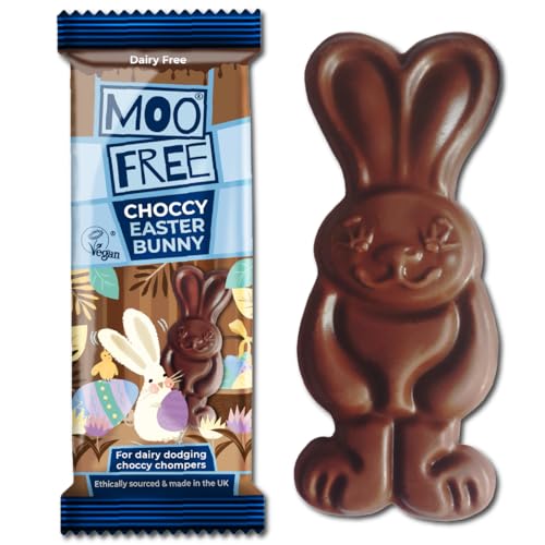 Moo Free Natural Dairy Free Milk Chocolate Bunny Bar 32g von Moo Free