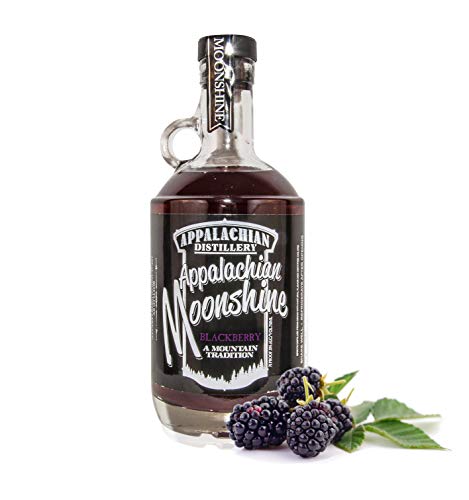 Appalachian Moonshine - Blackberry. 35% Vol - Echter handgefertigter Moonshine Whisky aus West Virginia - USA. von Moonshine & More