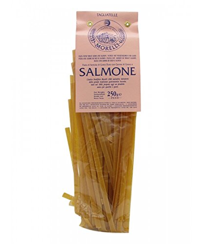 Morelli Tagliatelle al Salmone / mit Lachs 250 gr. von MORELLI