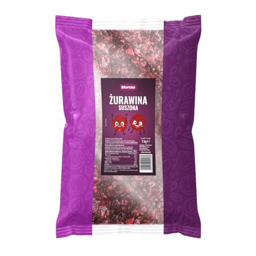 Getrocknete Cranberries 1kg von Moreso