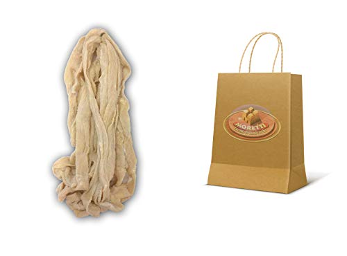 Moretti® | Natürliche Rinderhülle zum Trocknen von Salami | Straight Of Ox | Schutz und Salami | Vakuumverpackt | (55 mm / 60 mm x 9 m) von Moretti