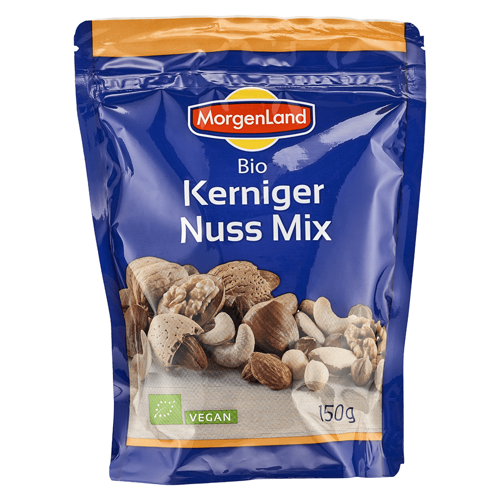 Bio Kerniger Nuss Mix MHD 27.11.24 von MorgenLand