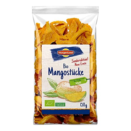 MORGENLAND Mangostücke, Sonderedition, getrocknet, 150g von Morgenland