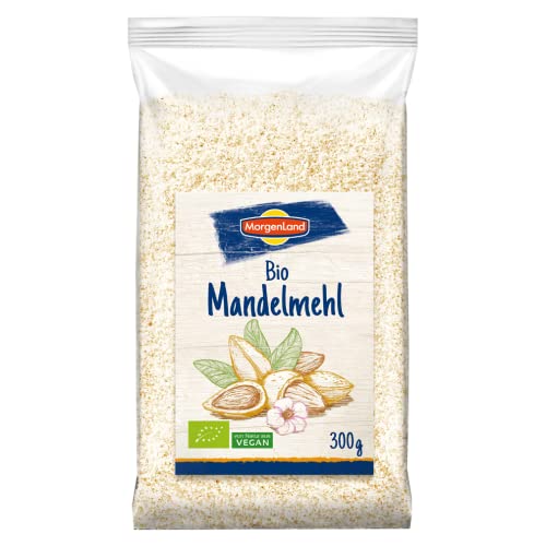 MorgenLand Bio Mandelmehl 1er Pack (1 x 300 g) von Morgenland