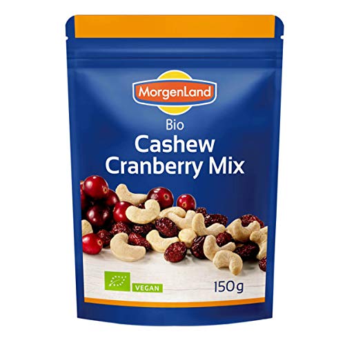 MorgenLand - Cashew Cranberry Mix - 150 g - 9er Pack von Morgenland