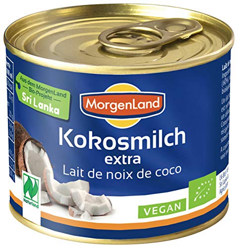 Morgenland Bio Kokosmilch extra, 200 ml von Morgenland